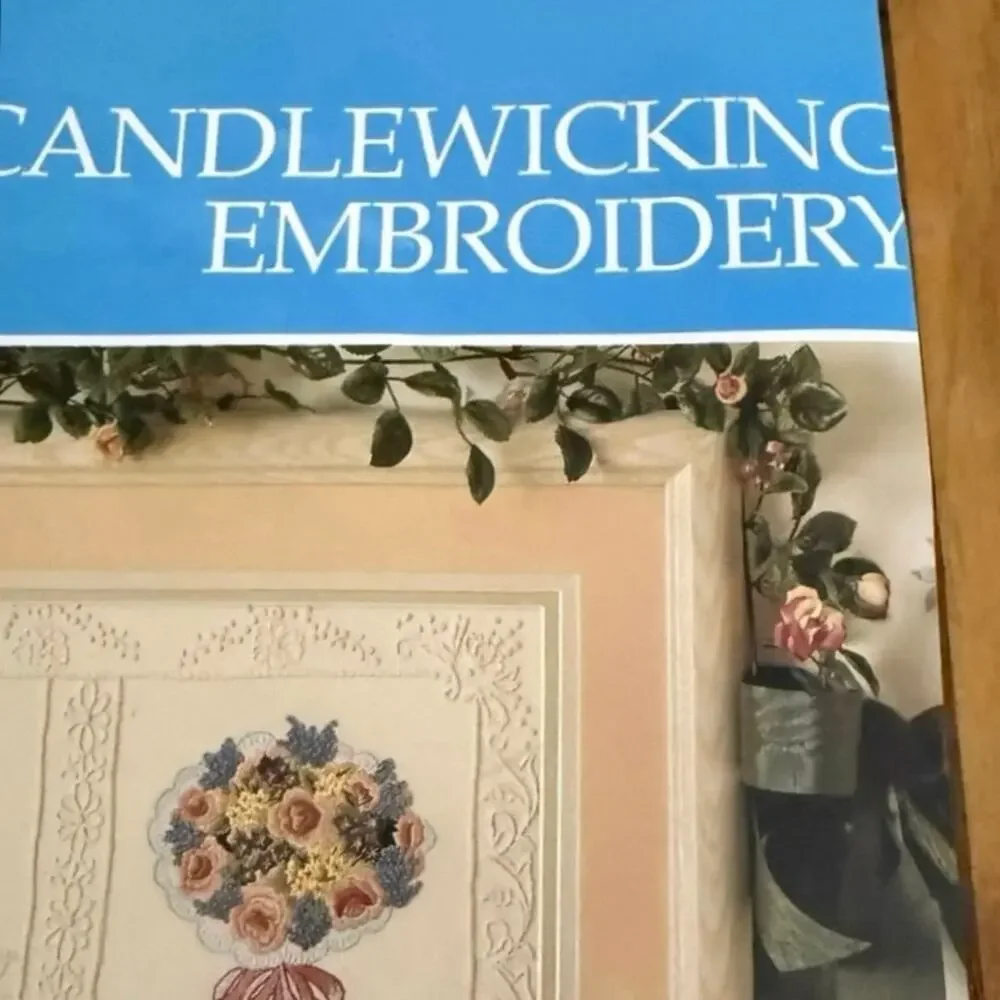 Candamar Candlewicking Kit • Victorian Nosegay • 1994 • Incomplete